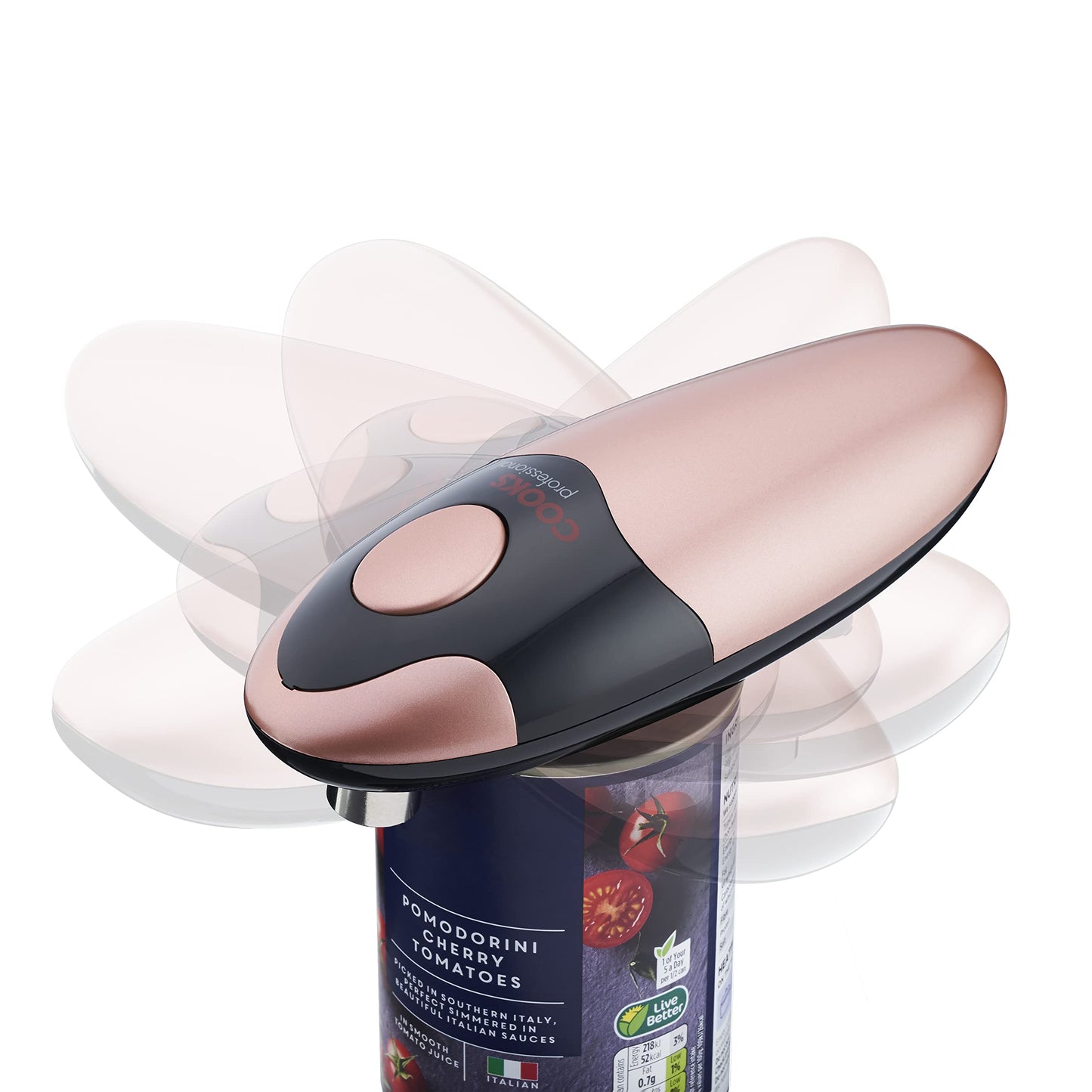 Elektrischer Dosenöffner, Kabellos, Rosa