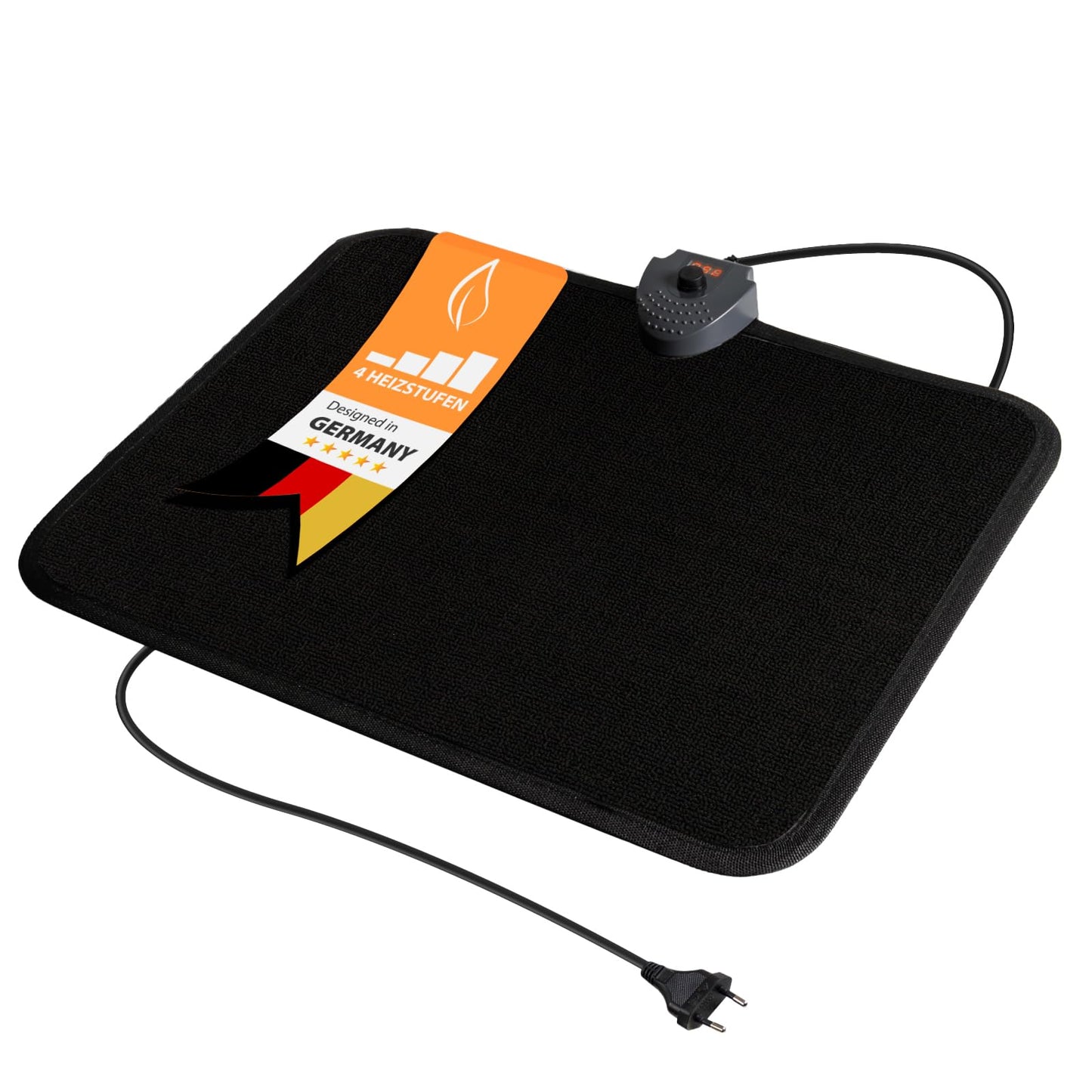 Infrarot-Heizteppich mit Thermostat und Timer, Teppich