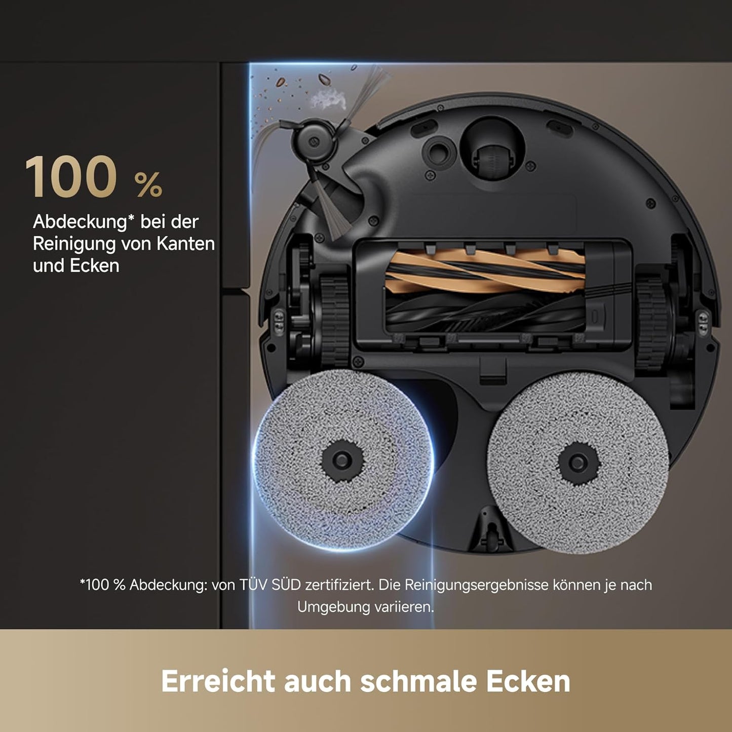 Staubsaugerroboter X50 Master mit 360° Navigation, X50 Master