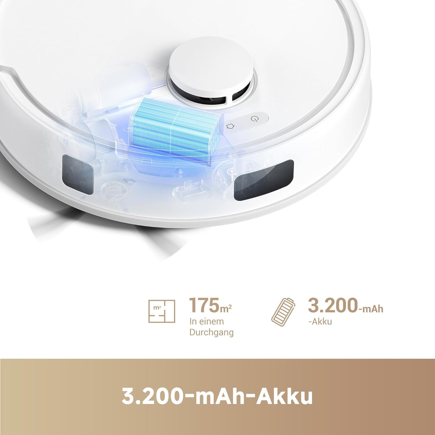 E20 Plus Saug- und Wischroboter mit automatischer Entleerung, E20 Plus