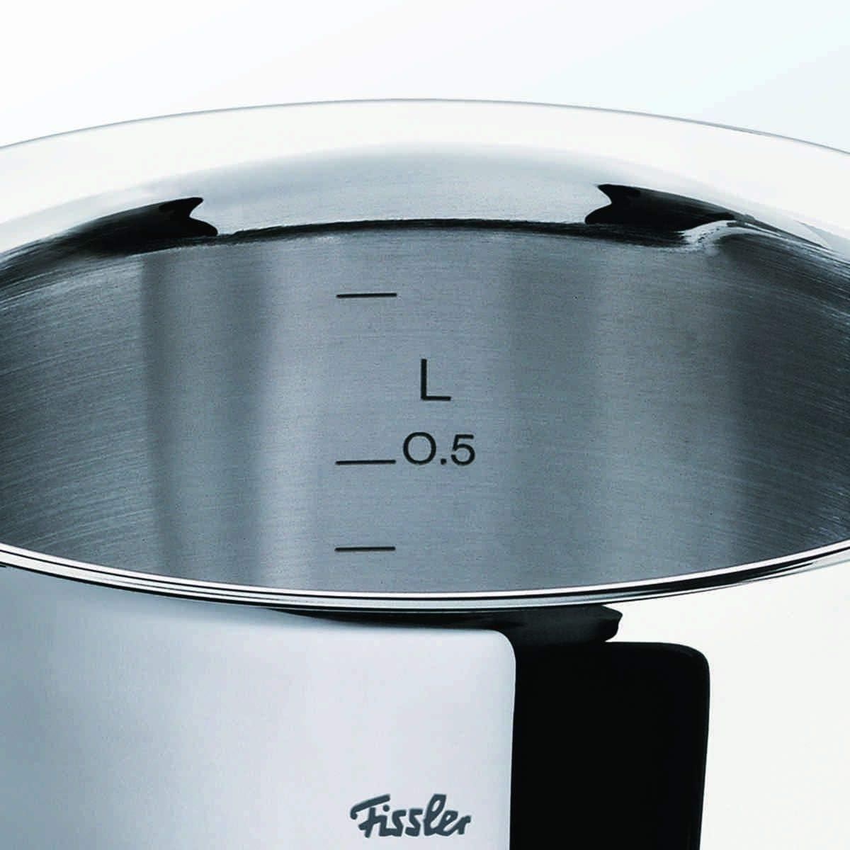 Intensa Edelstahl-Topfset (4-teilig) Induktion geeignet, 4-teilig 2 Kochtöpfe, 1 Bratentopf, 1 Stielkasserolle