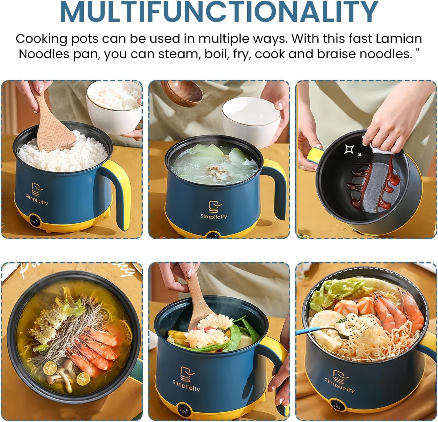 Mini-Hot Pot mit Dampfgarer