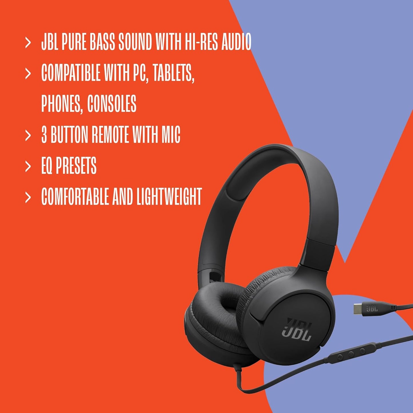 Tune 520C On-Ear-Kopfhörer, Blue