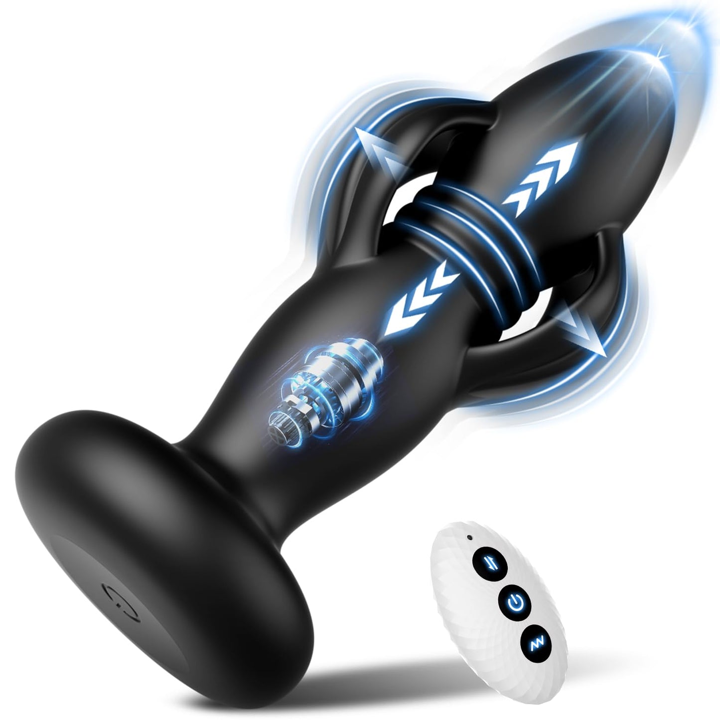 3-in-1 Prostata Vibrator mit Stossfunktion