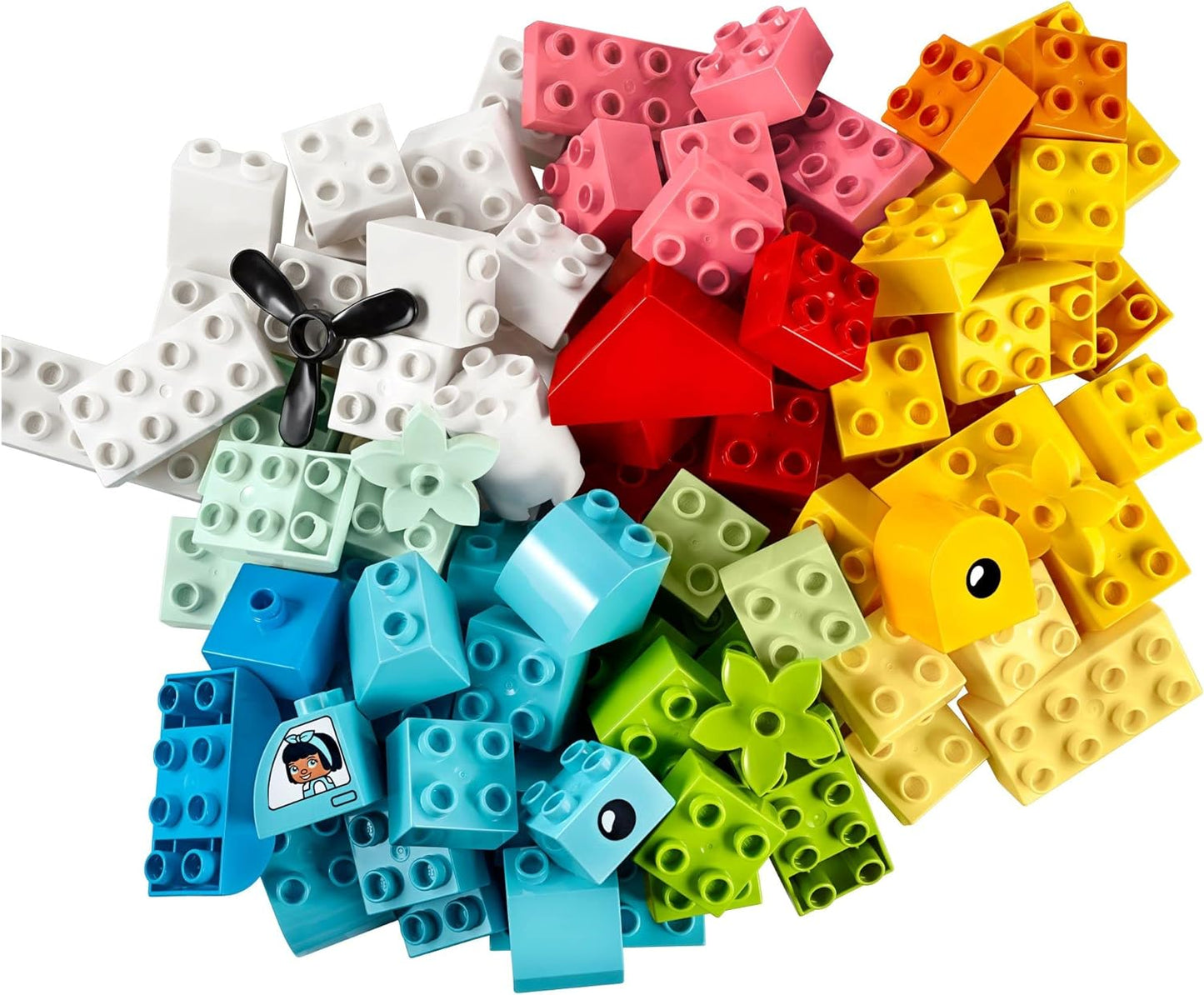 LEGO DUPLO 10909 Classic Heart Box Bauspielzeug-Set