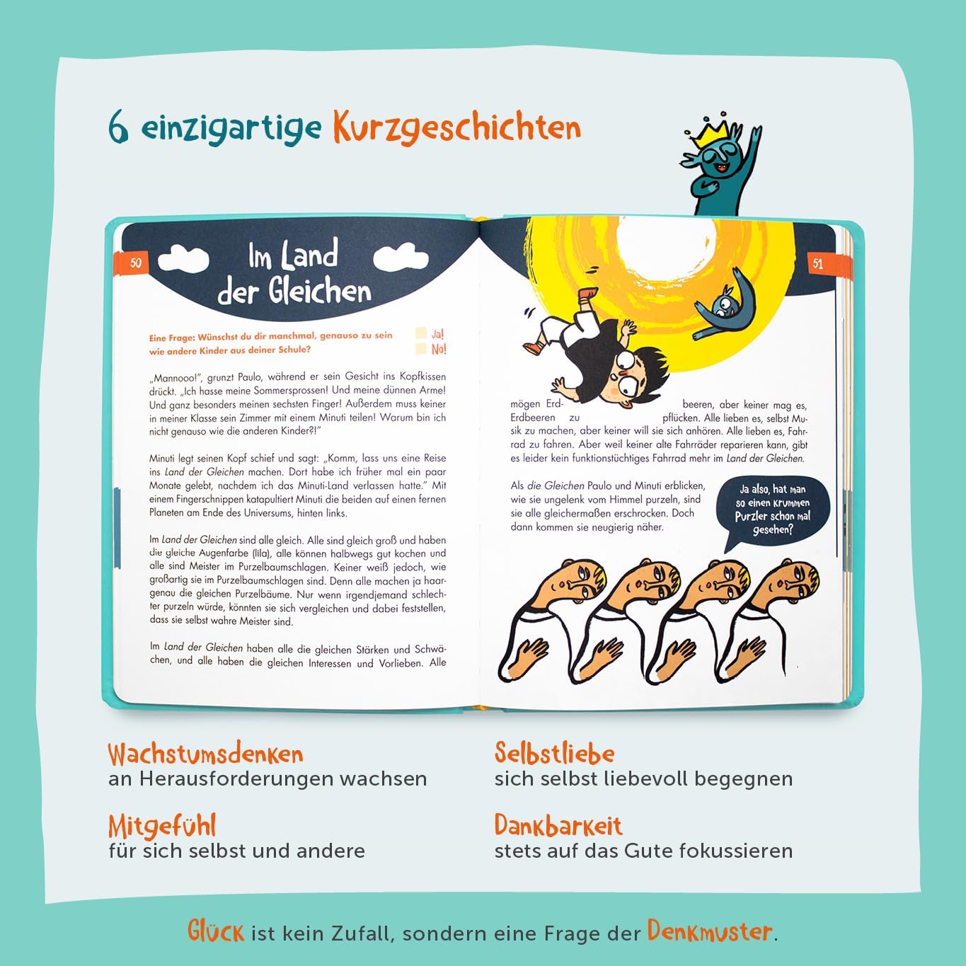 Das 6-Minuten Tagebuch für Kinder, Arizona Türkis