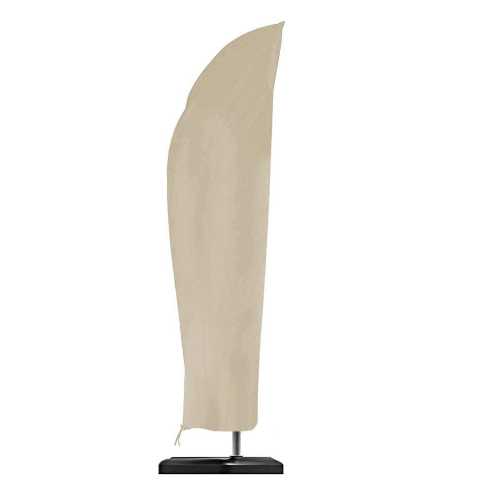 Wasserdichte Sonnenschirm-Schutzhülle, Beige 205*25*57*48CM