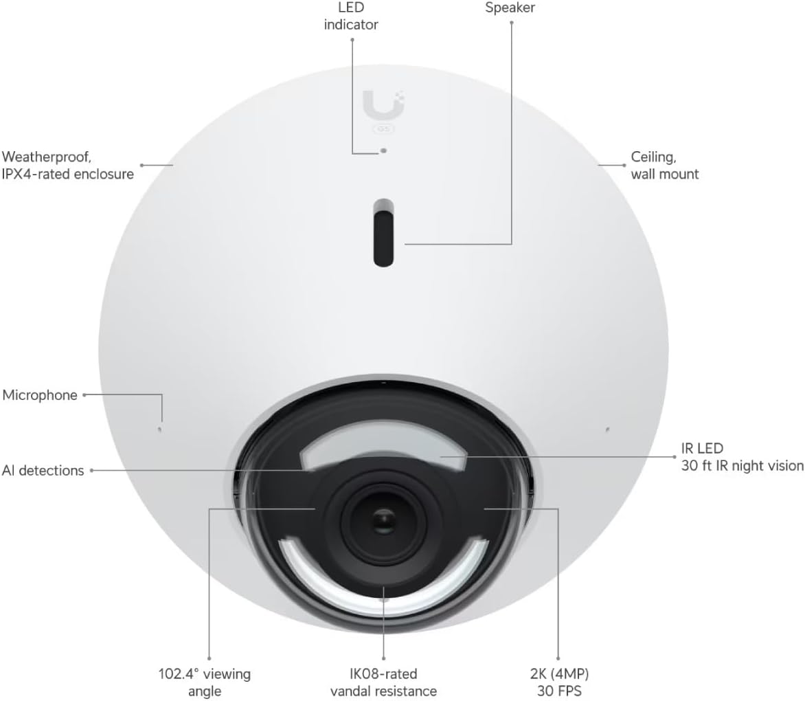 IP-Sicherheitskamera UVC-G5-Dome