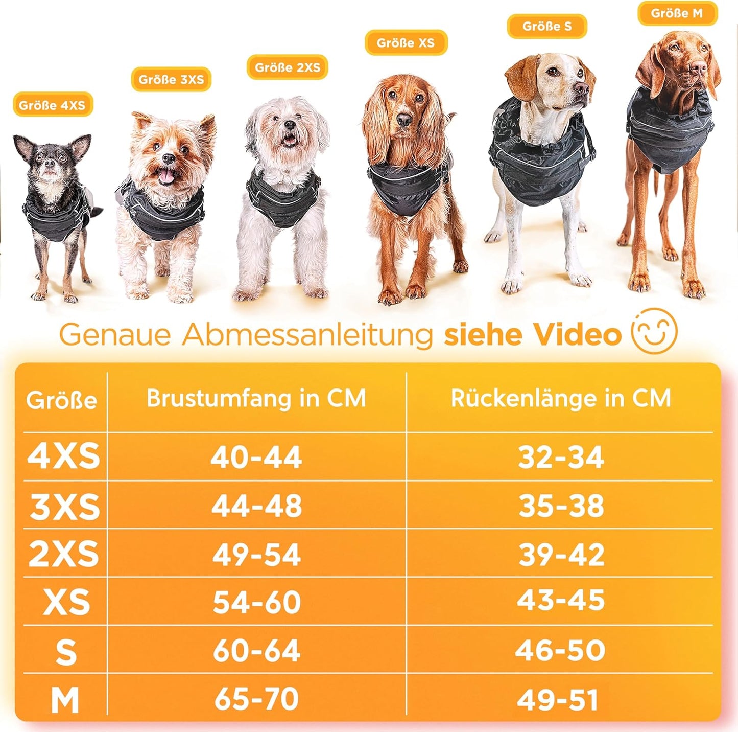 Regenmantel für Hunde, XS (Brustumf. 54-60cm) (Rückenl. 43-45cm) Blau