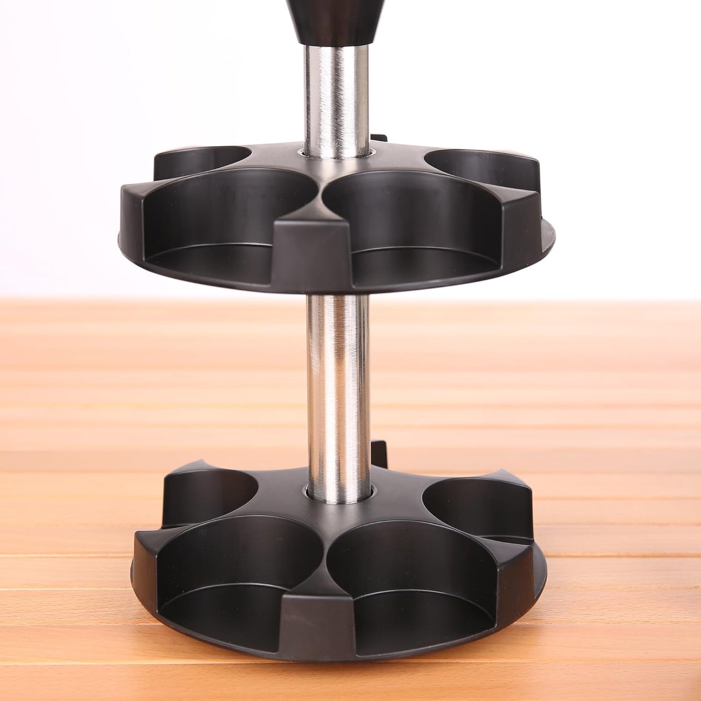 Gewürzstreuer Double-Flip Set, 12 Gläser + Karussell (6x 85ml 6x 200ml)