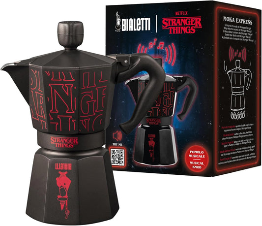 Espressokanne Stranger Things, Moka 6 Tassen