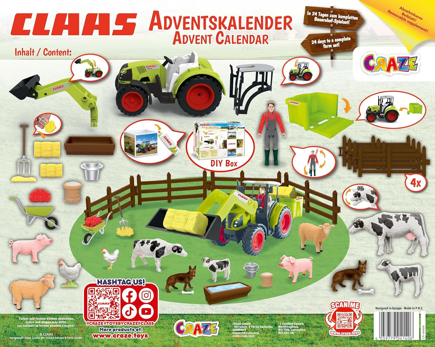 Claas, Class Bauernhof Figuren