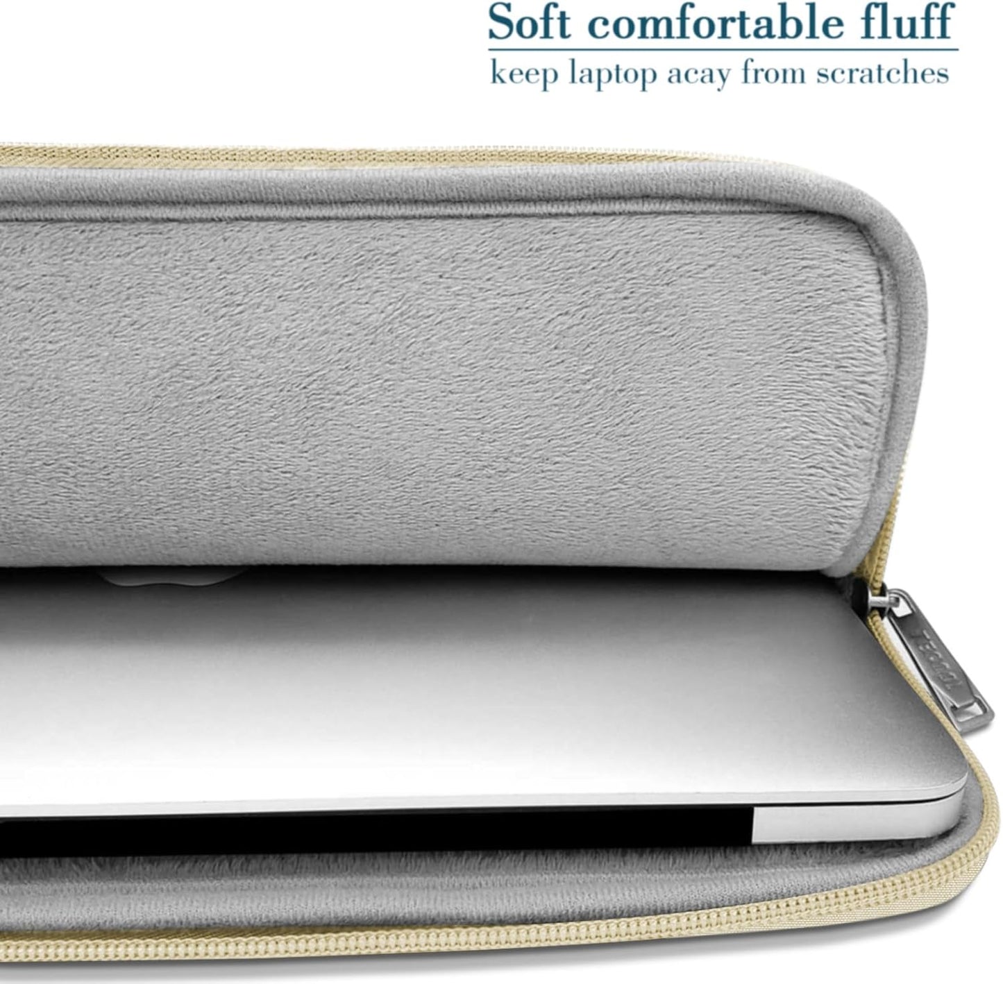 14 Zoll Laptoptasche für Lenovo, HP, Acer, Dell, 14 inch Beige