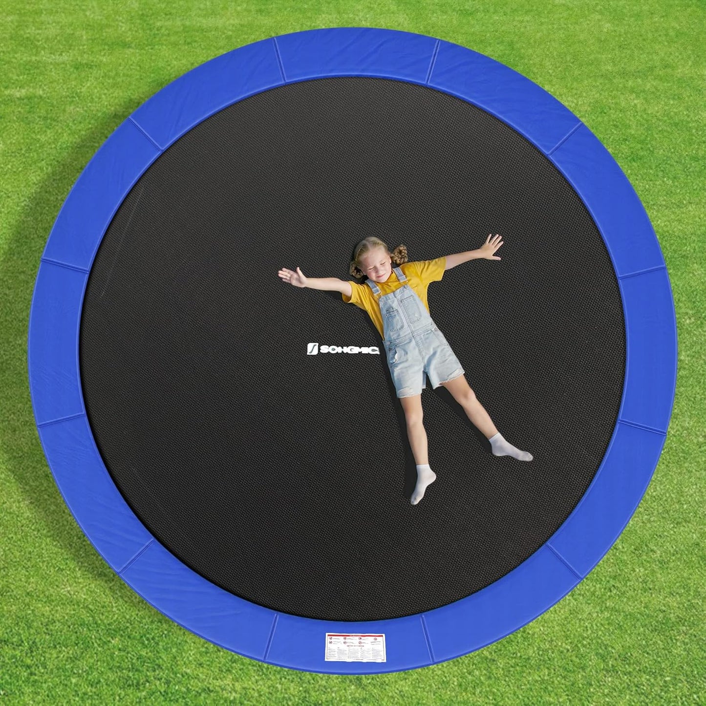 Trampolin-Randabdeckung, 427 cm, 427 cm Blau