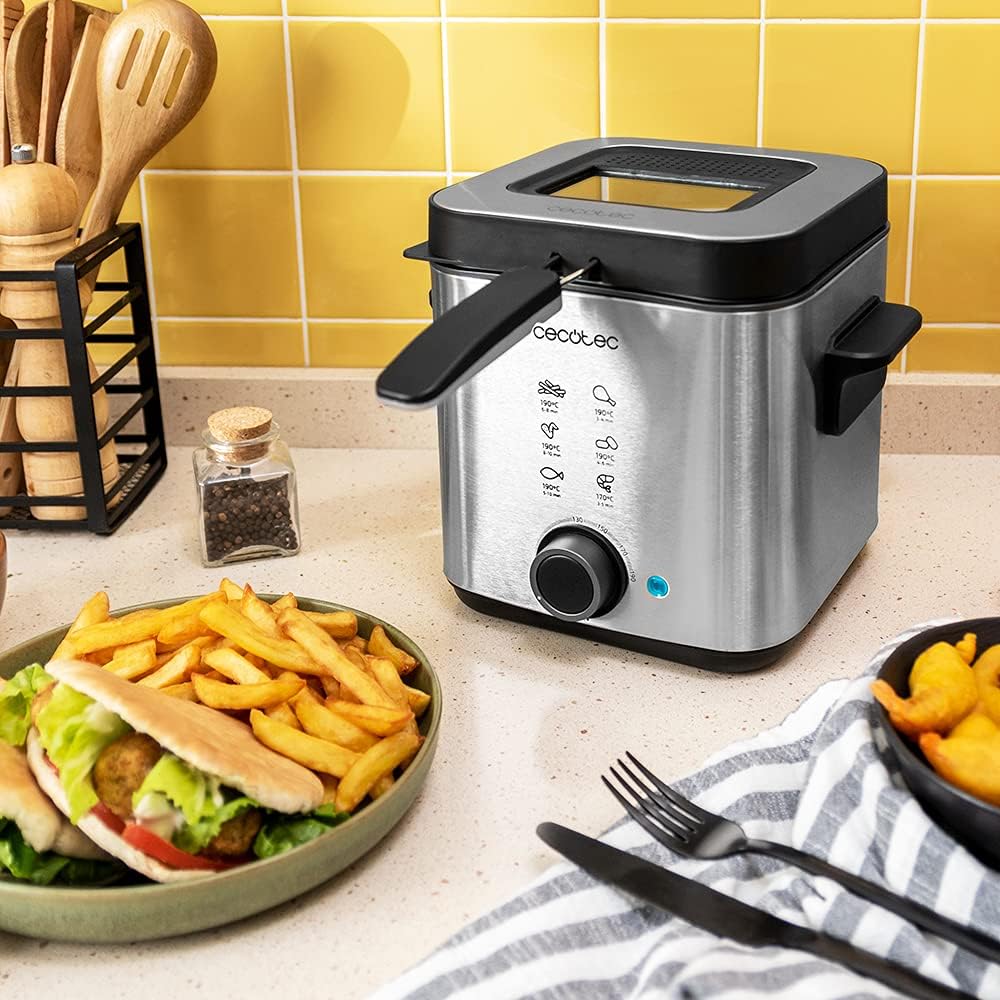 Ölfritteuse CleanFry Advance 1500 Inox, Inox|900 W |1,5 L