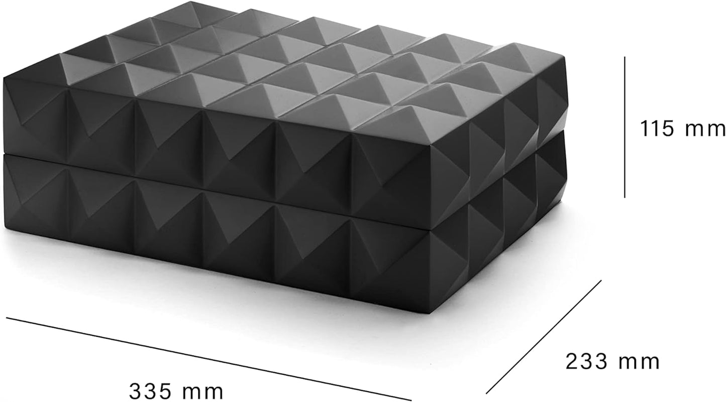 Quasar Zigarren Humidor, Schwarz