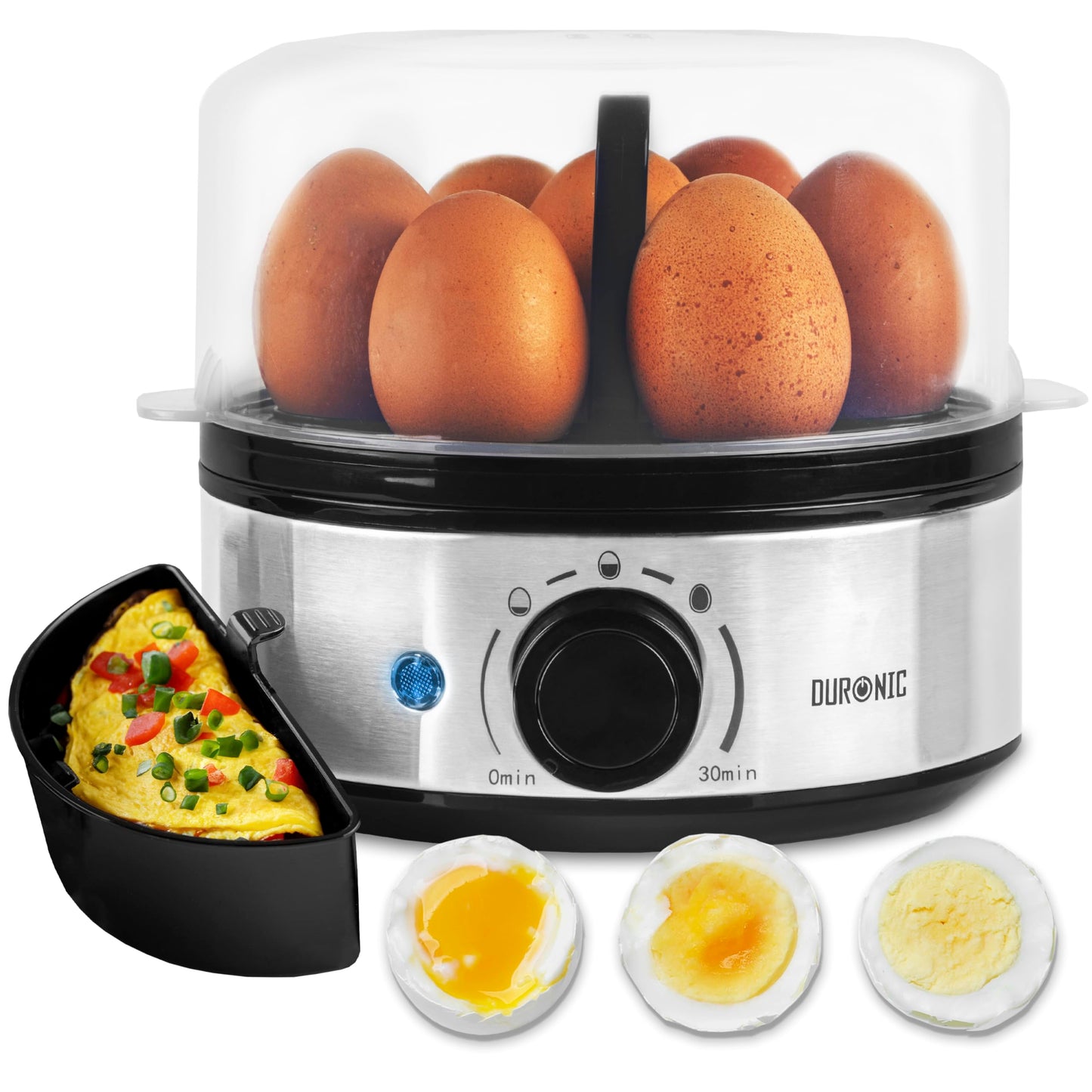 Eierkocher EB50 BK mit Timer, Eb50 Bk