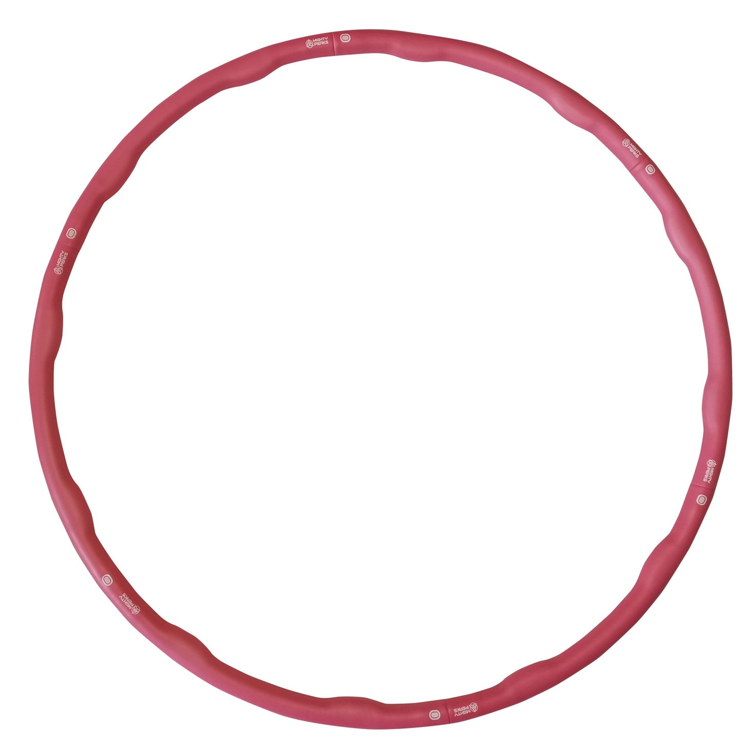 Hula Hoop Reifen mit Massagewellen, Rose