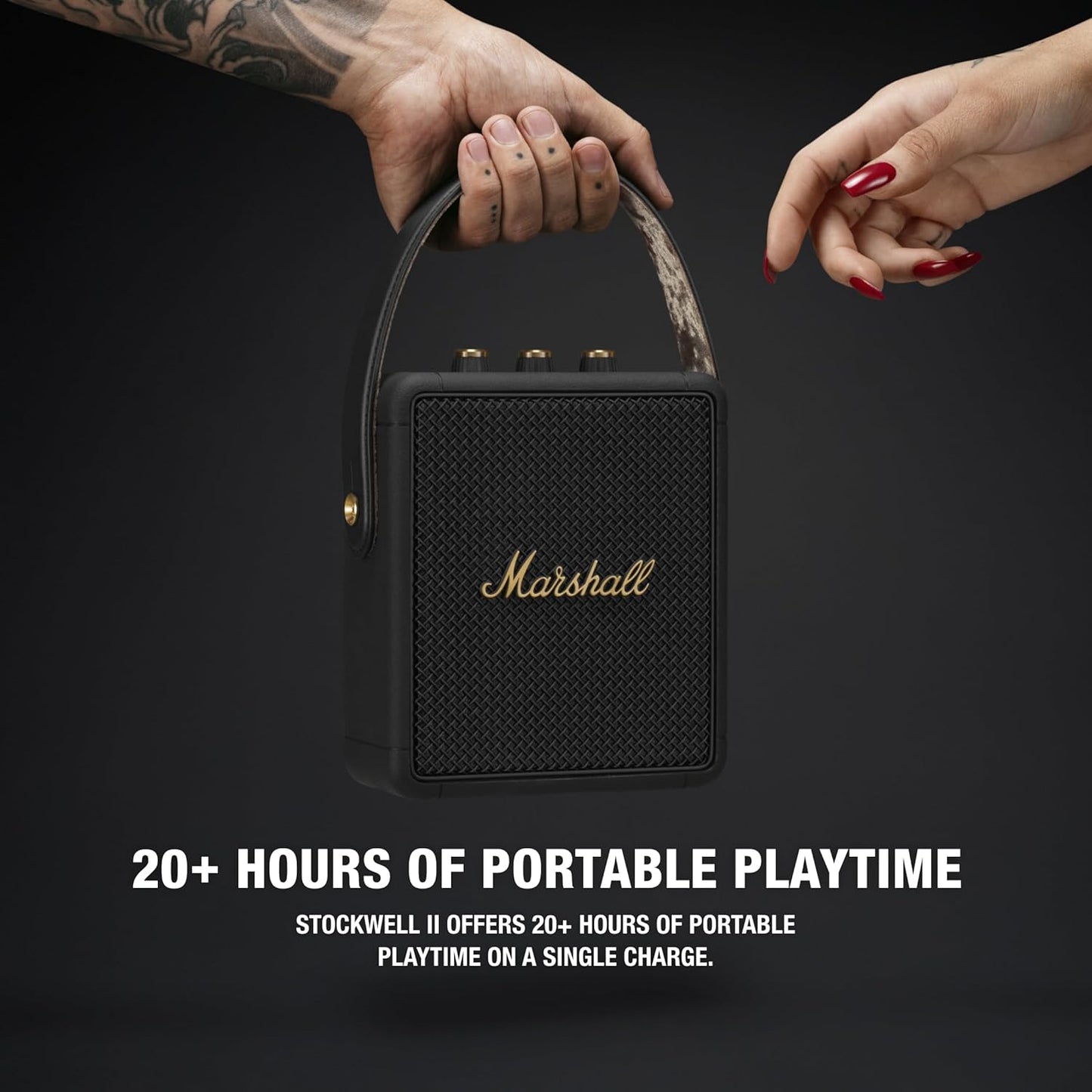 Bluetooth Lautsprecher - Stockwell II, Stockwell II Home Speaker Schwarz und Brass