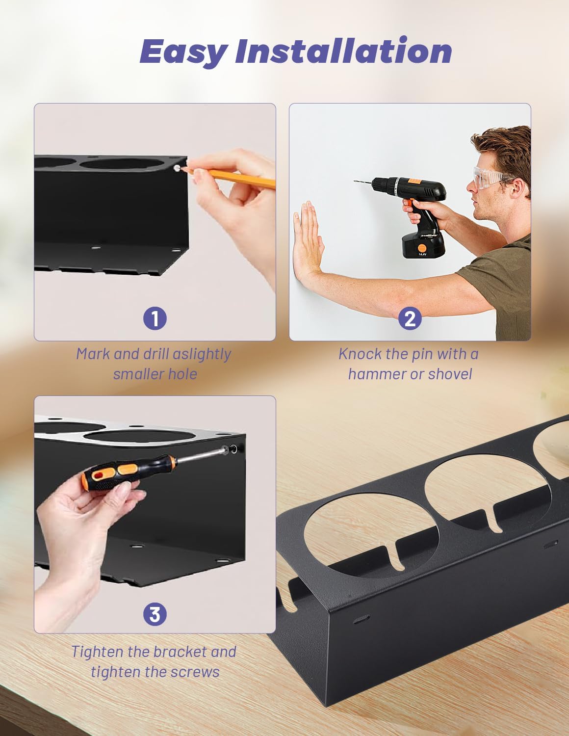 Sprühdosenhalter für Werkstatt, 1