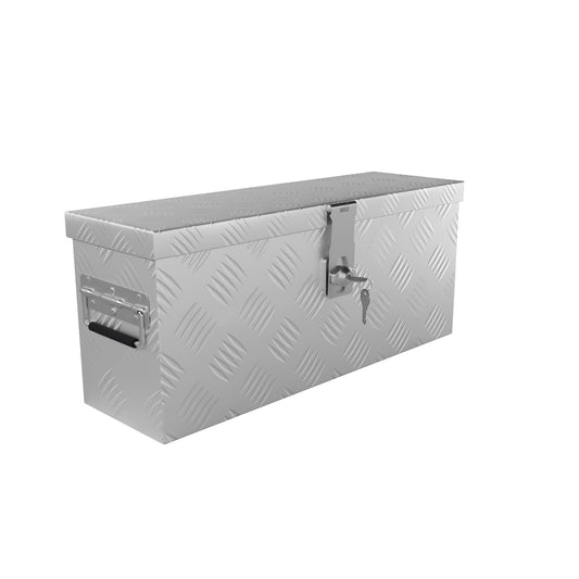 18L Aluminium Transportbox, 18 L - 52×16×22 CM Silber