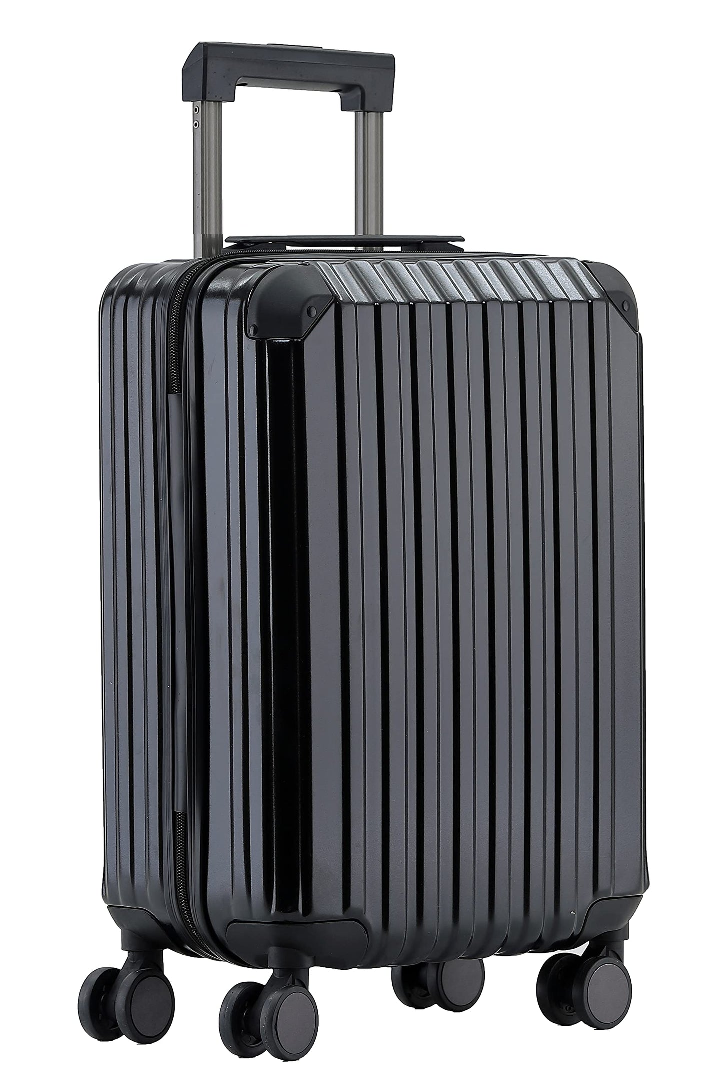 TSA-Schloss Koffer Hardschale Boardcase klein, Schwarz