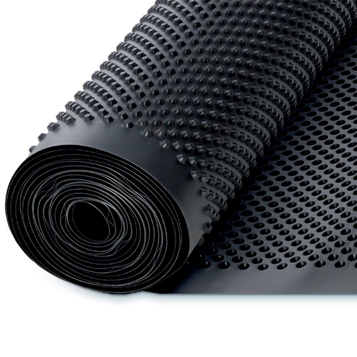 Drainage-Noppenbahn 20 m² aus HDPE für Keller & Fundament, 1,0 m x 20 m (20 m²)