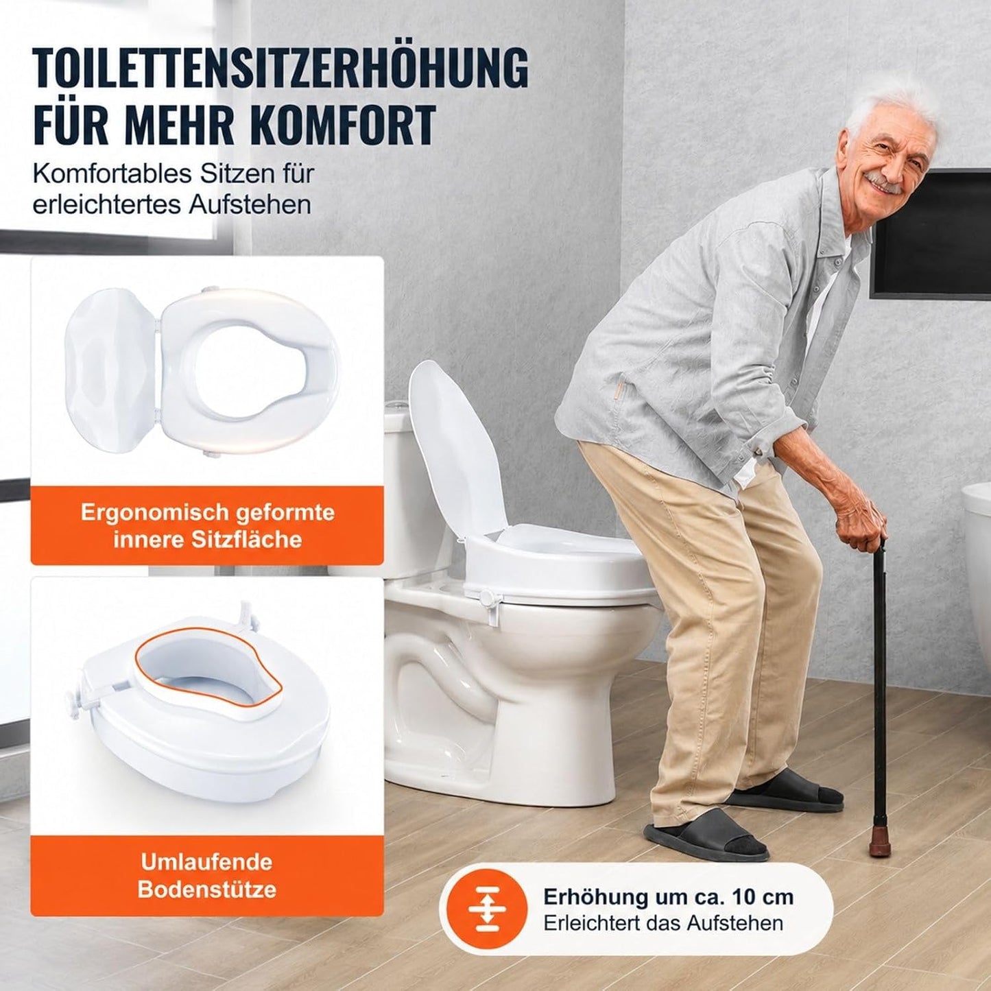 Toilettensitzerhöhung