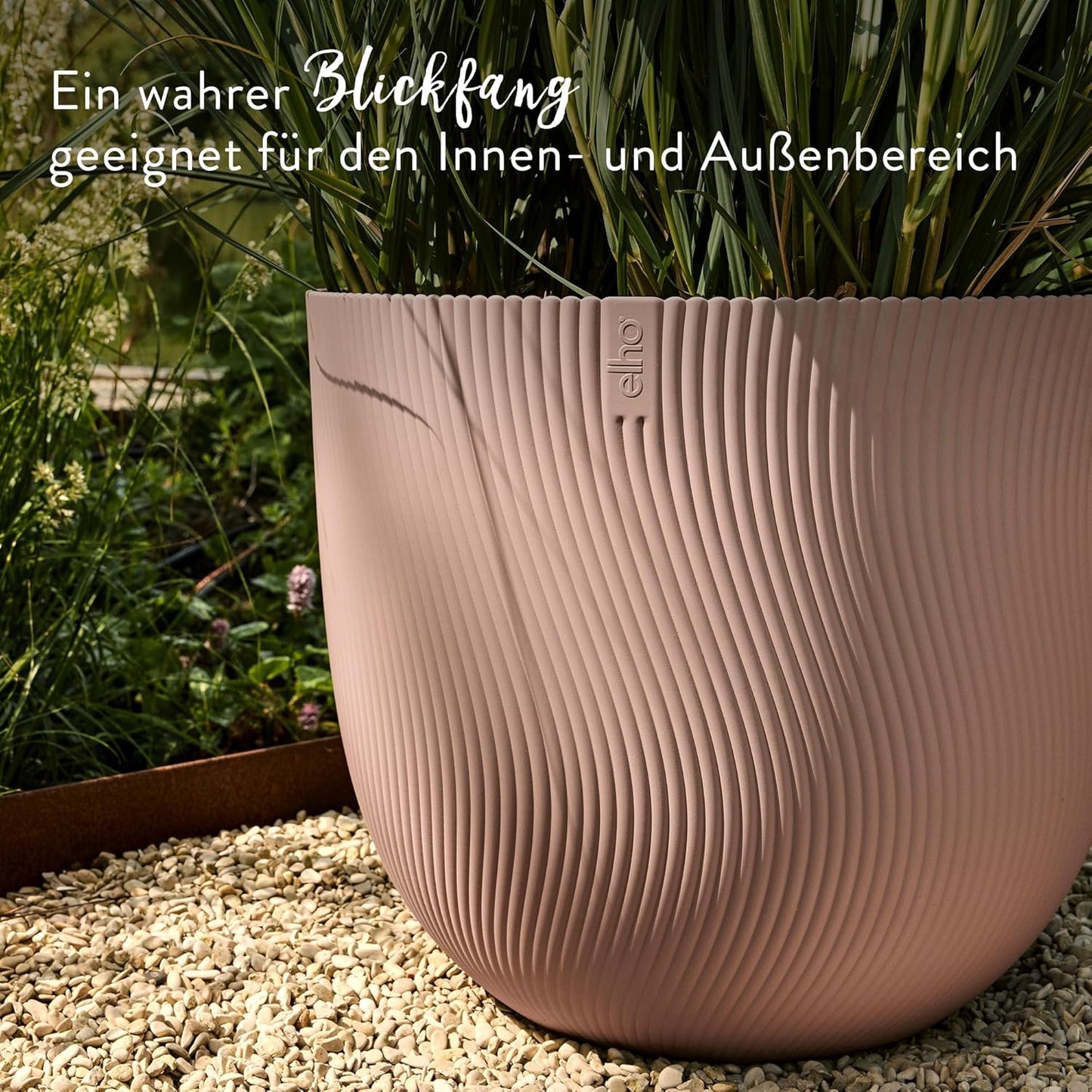 Runder Blumentopf Sereh, 47 cm Cool Clay