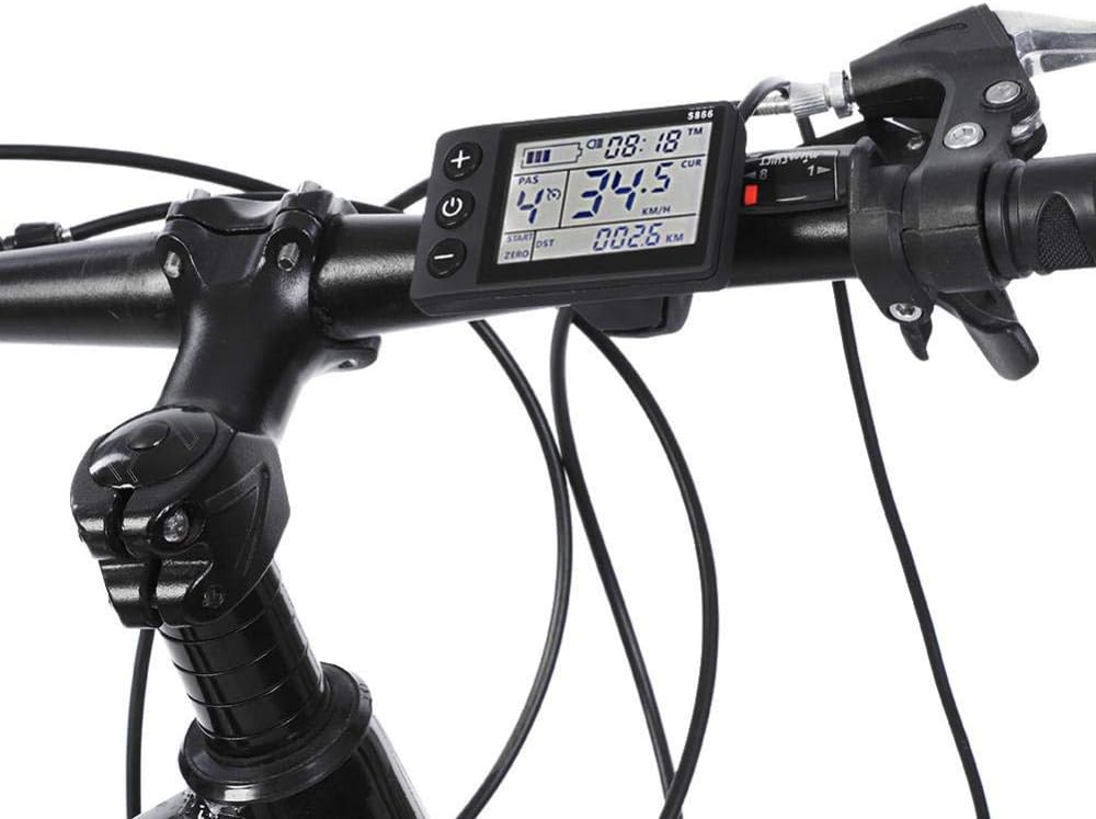 E-Bike-Controller mit LCD-Display, 36 V/48 V, 350 W