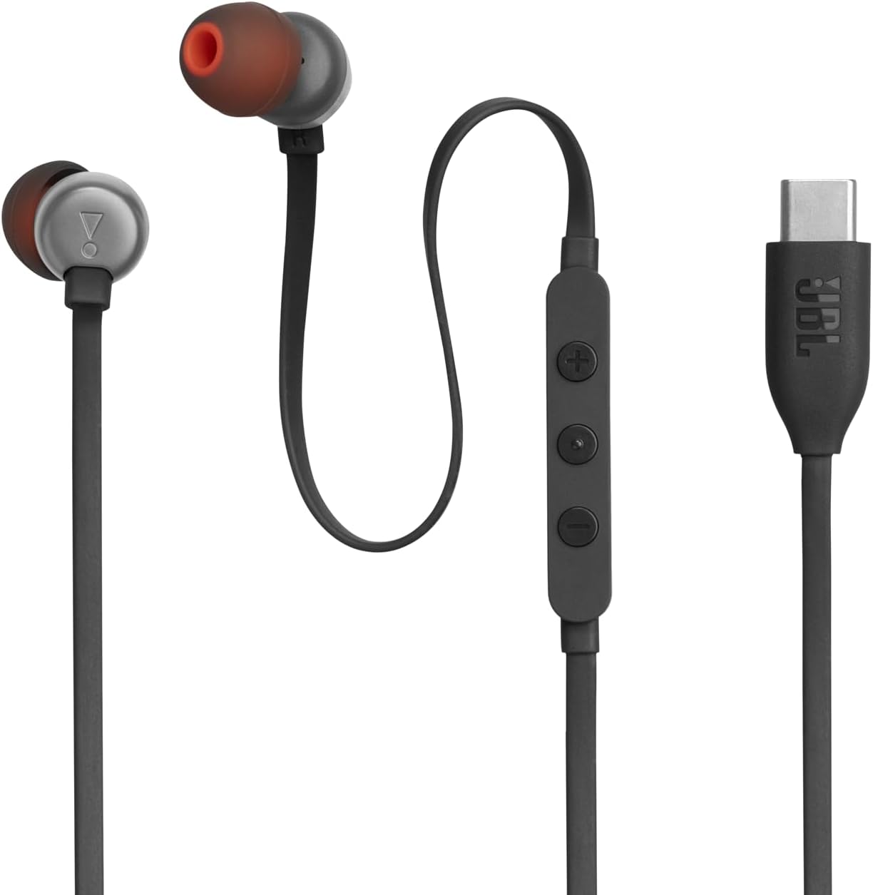 In-Ear-Kopfhörer mit Pure Bass Sound, Earbud tips schwarz