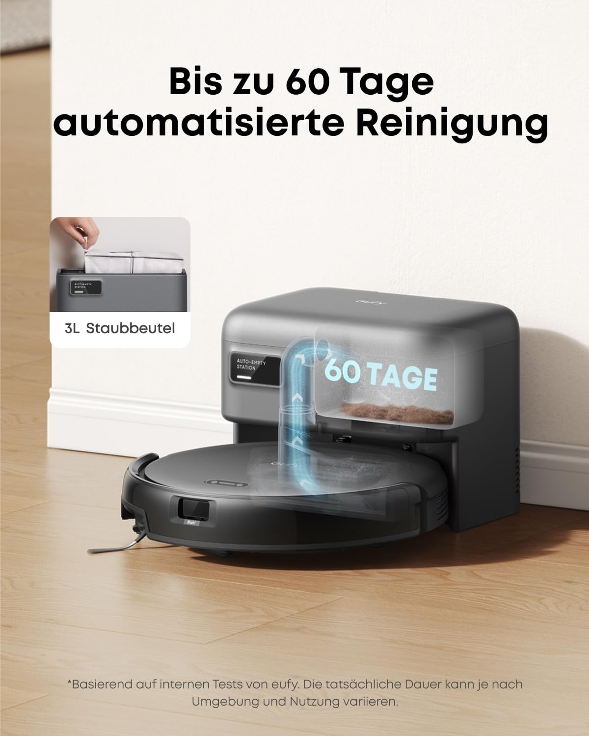 C10 Saugroboter mit Absaugstation