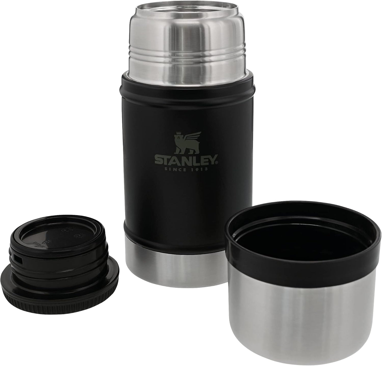 Classic Legendary Thermobehälter, Matte Black 0.7L