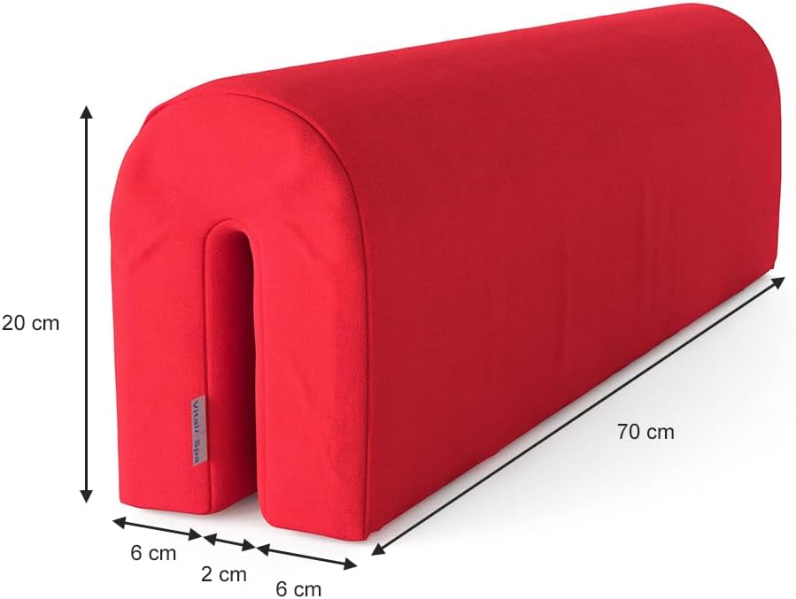 Bettumrandung 70 x 20 cm, Rot