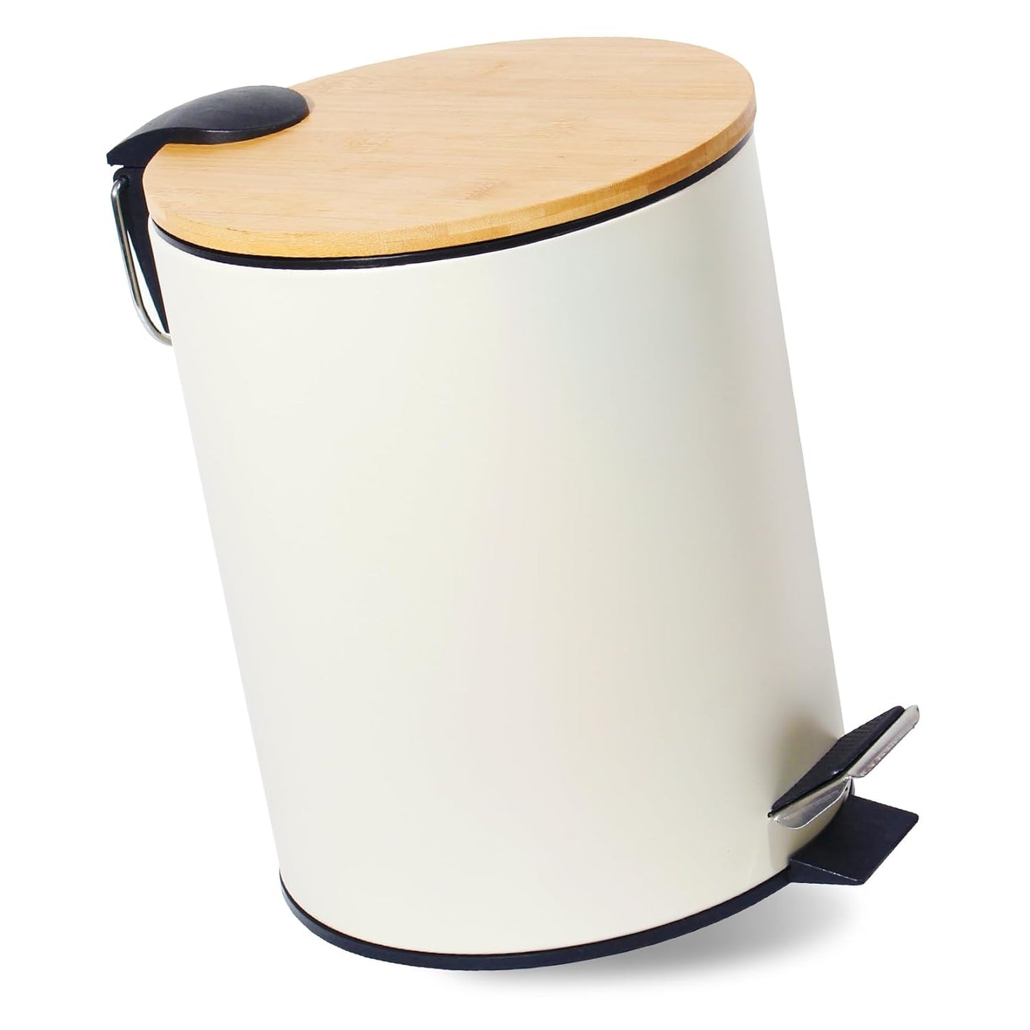 Kosmetikeimer mit Absenkautomatik, Beige 5L