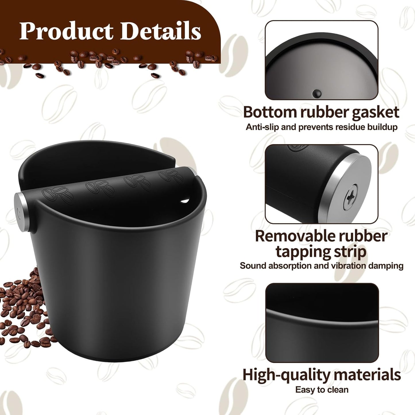 Abklopfbehälter-Set mit Pinsel & Tamping Matte