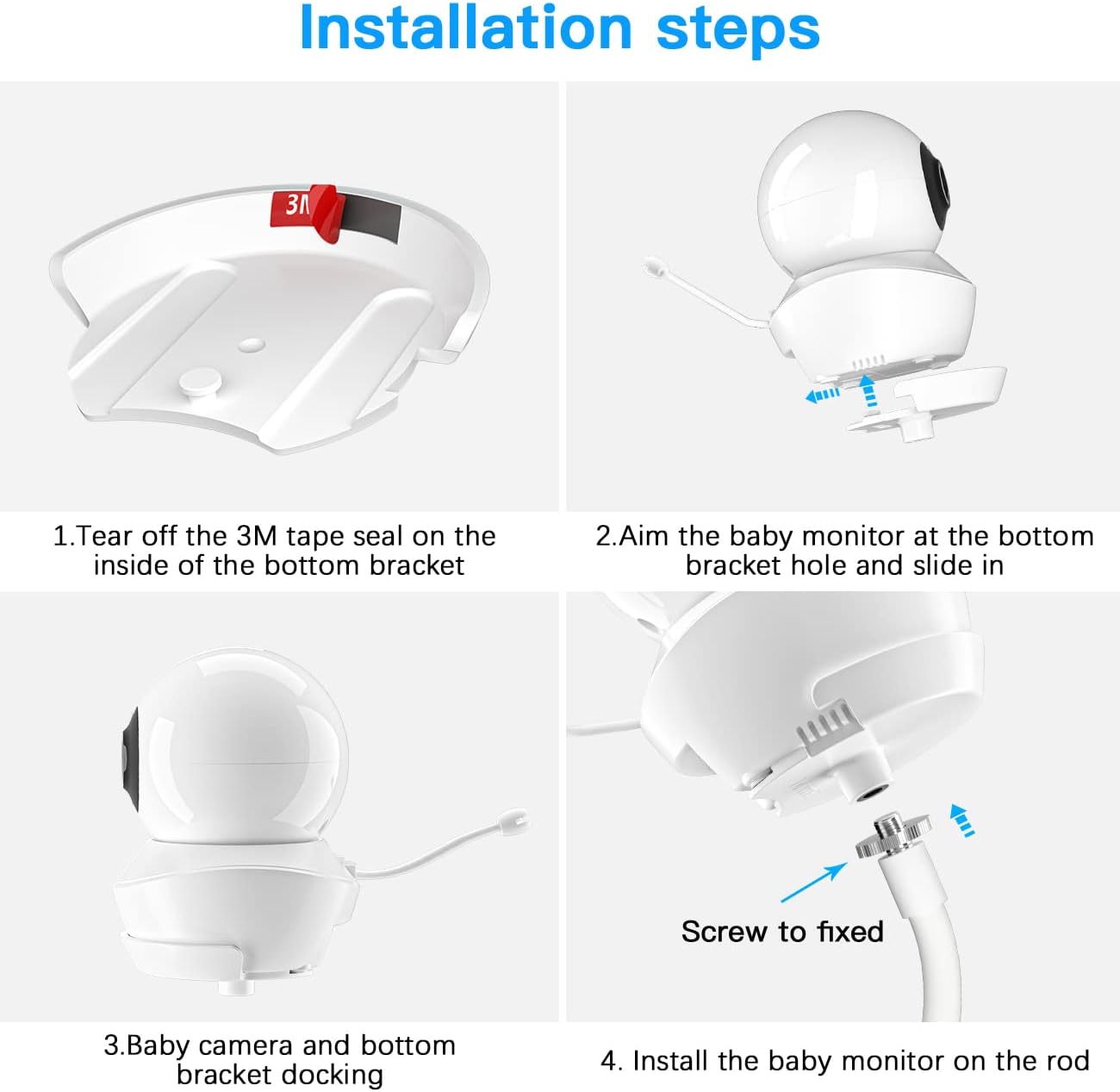Baby Monitor Halterung, clip mount