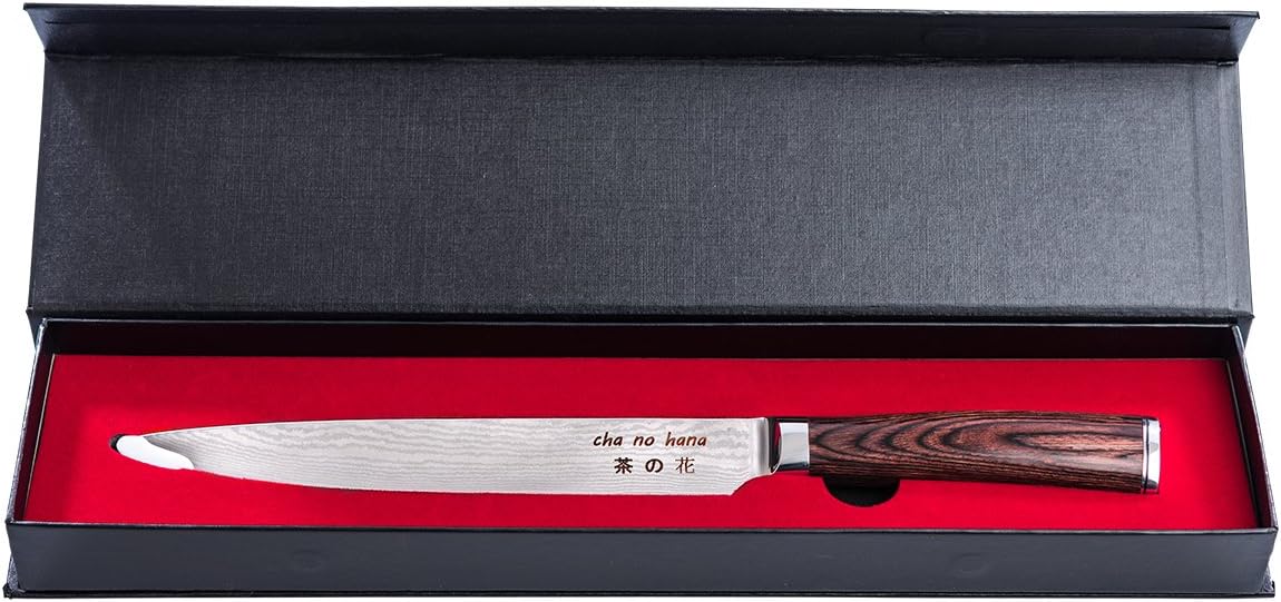 Sashimi-Messer, Sashimi Messer Echtholz Pakkagriff