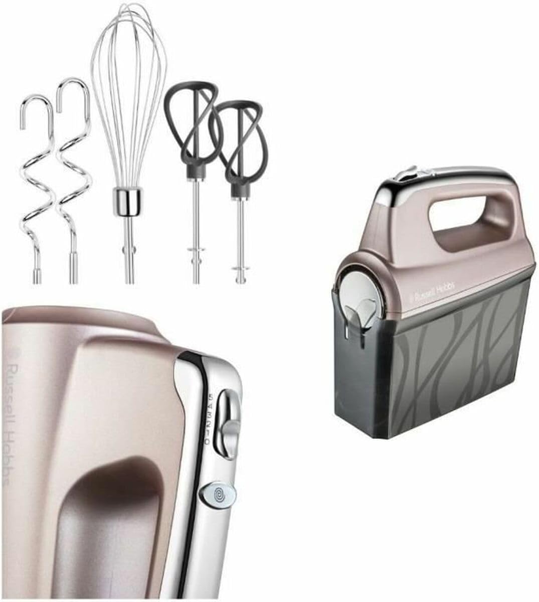 Handmixer mit Zubehör und Turbofunktion