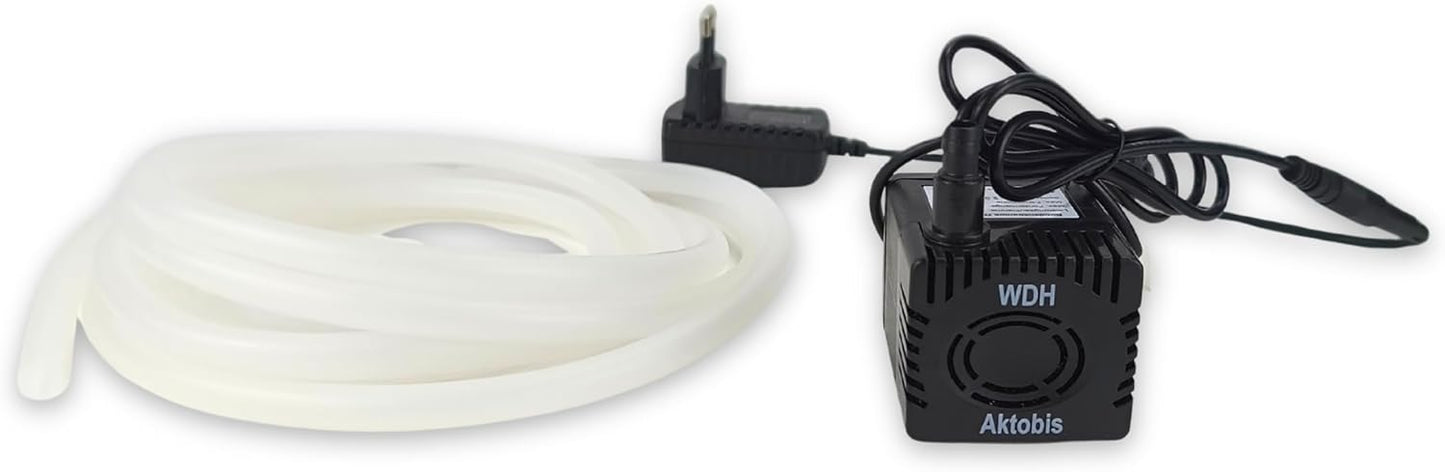 WDH-KP40 Kondensatpumpe mit Wassersensor und Drainageschlauch, 450 L/h