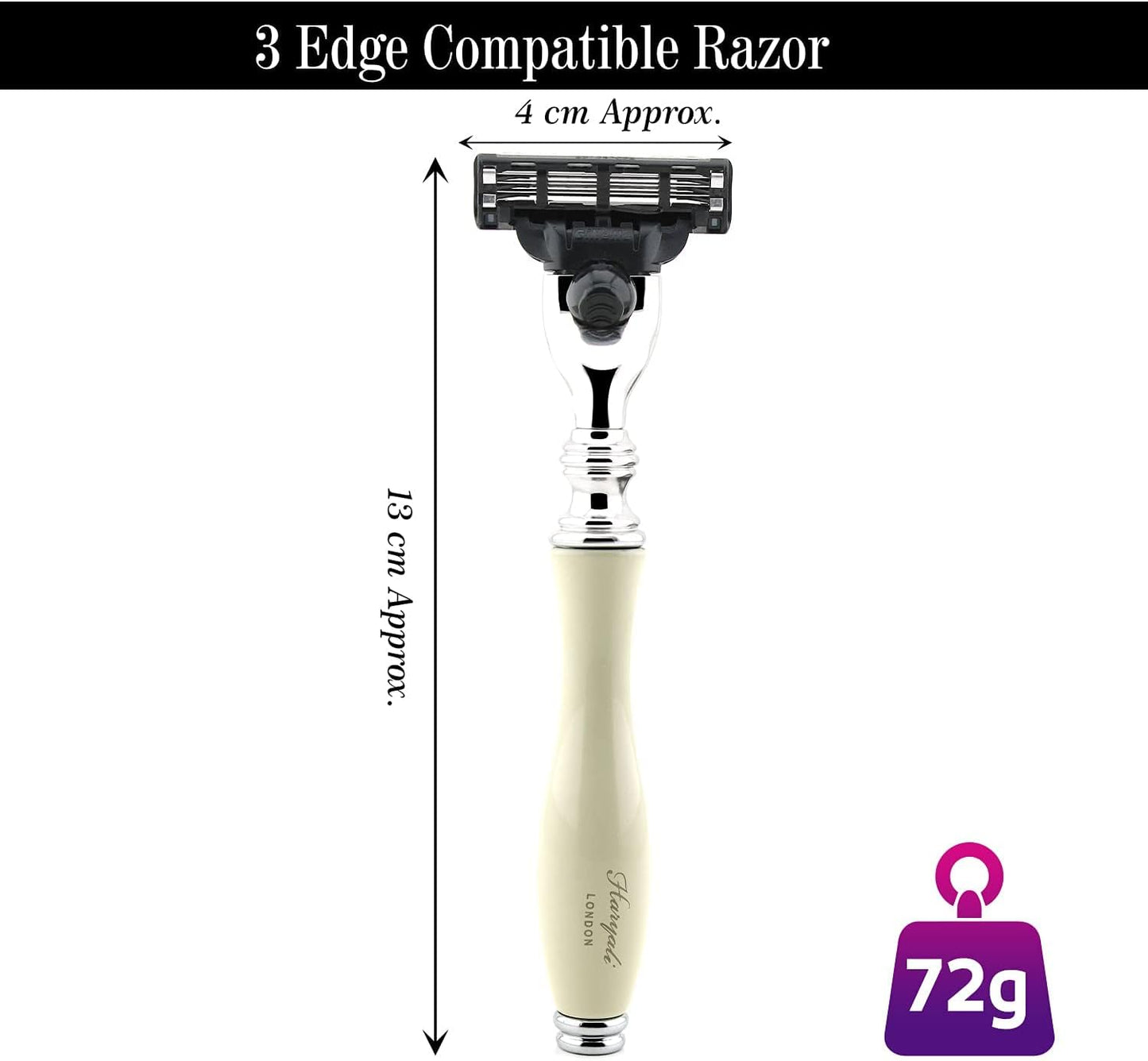 Rasier-Set, Elfenbein