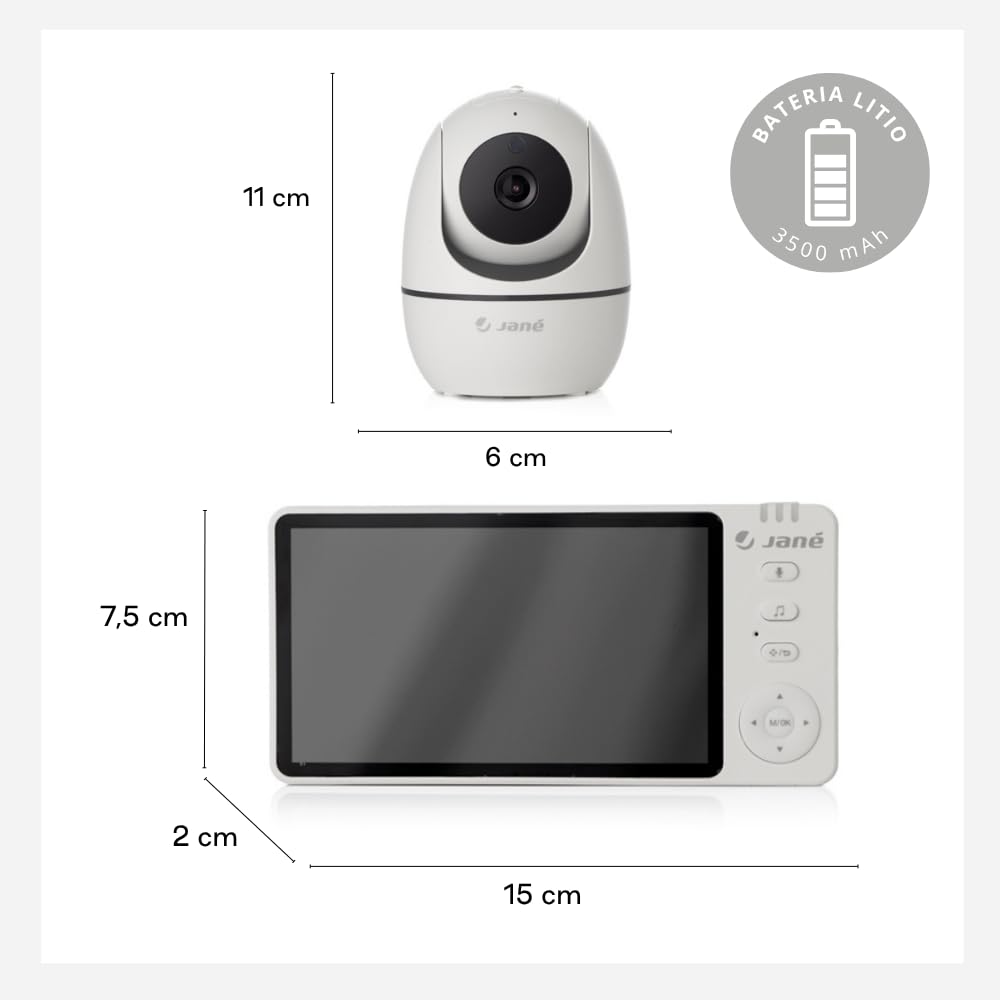 Eye Pro Baby-Monitor mit rotierender Kamera