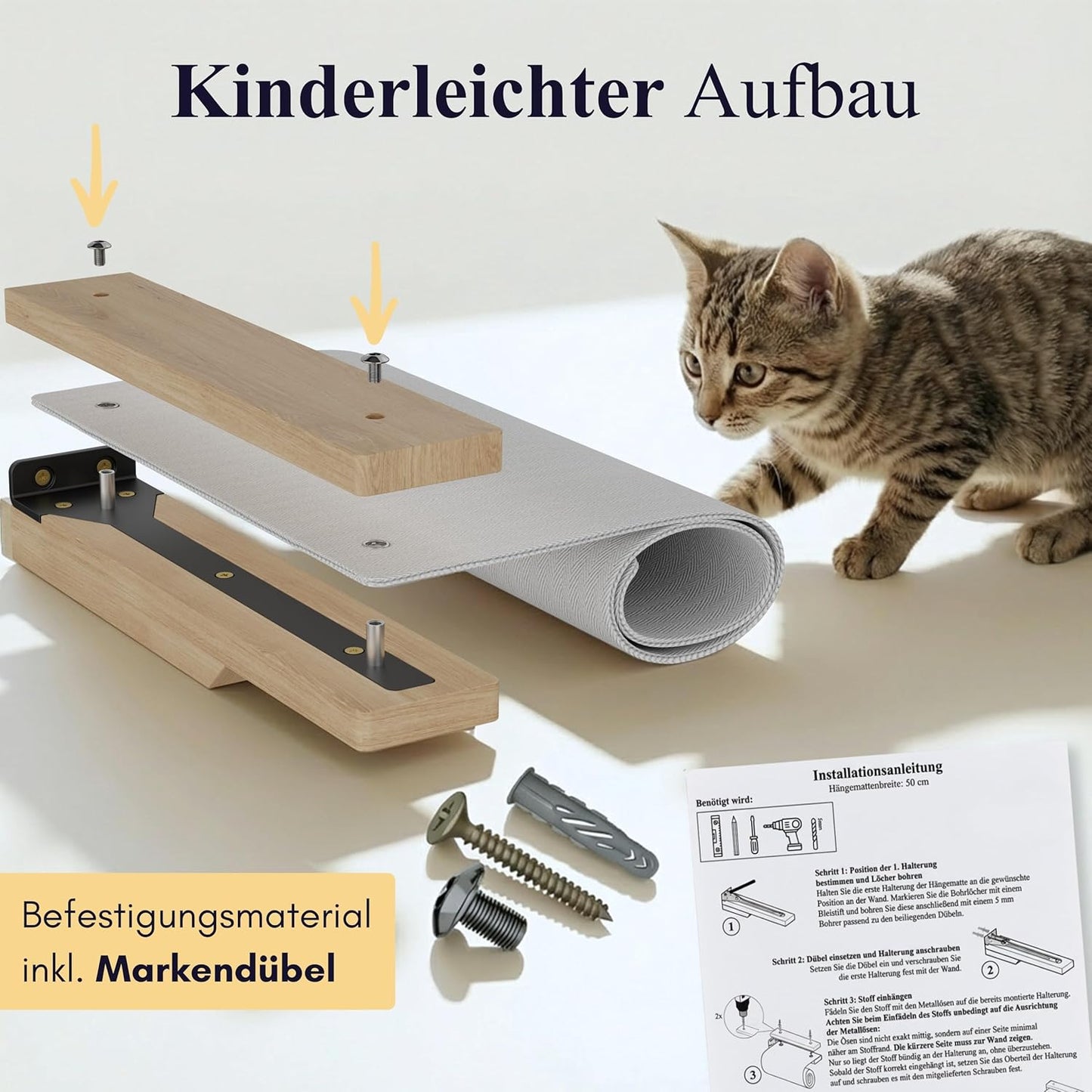 Kletterwand-Set für Katzen