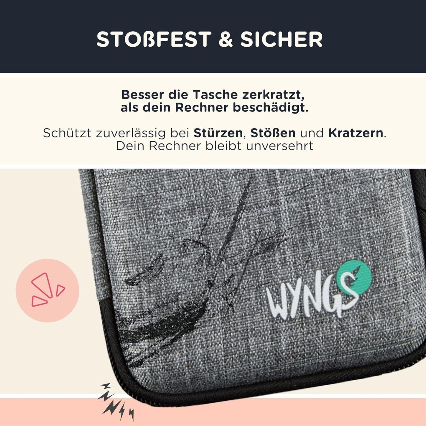 TI-30X Plus Rechner mit Schutztasche, Pink