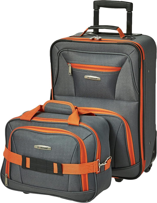 2-teiliges Softside Gepäck-Set, 2-Piece Set (14/19) Dunkelgrau