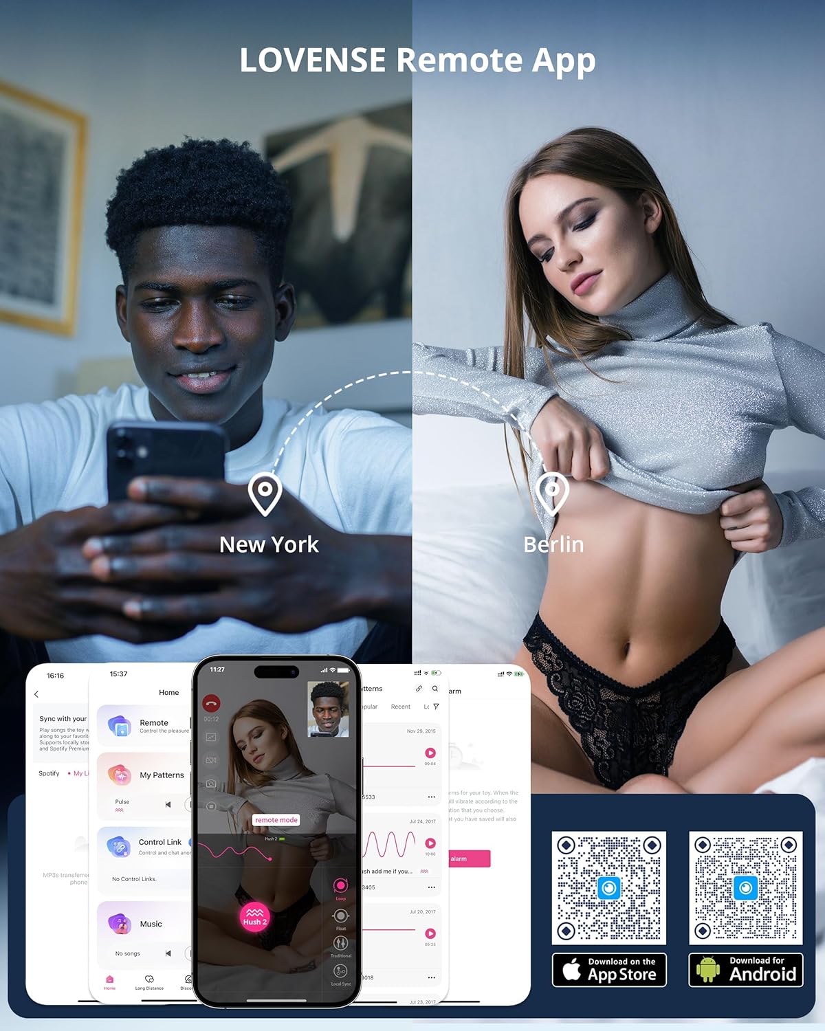 Hush 2 Analvibrator mit App-Steuerung, Hush2-57mm
