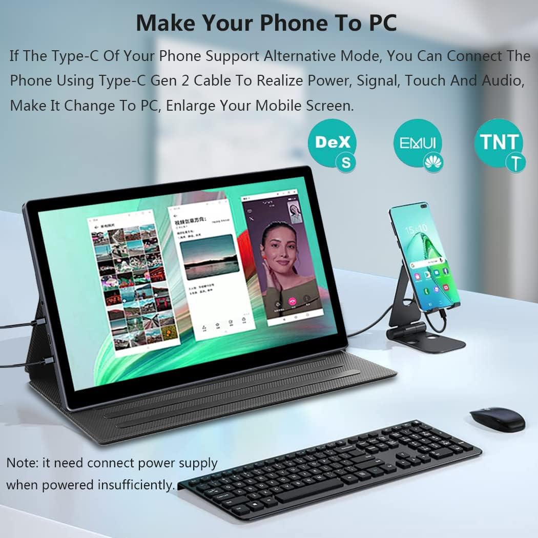 OLED Touchscreen-Monitor 13.3'', 2K OLED Touch