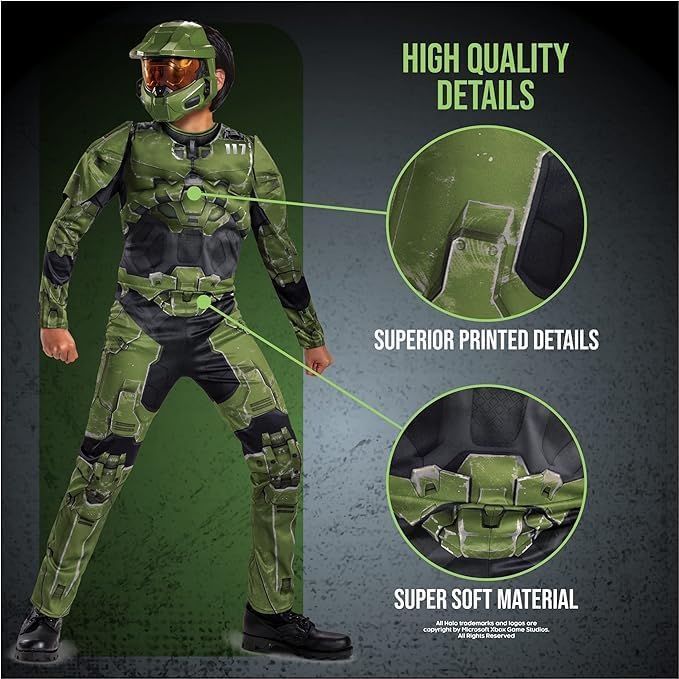 Halo Master Chief Kinderkostüm, S