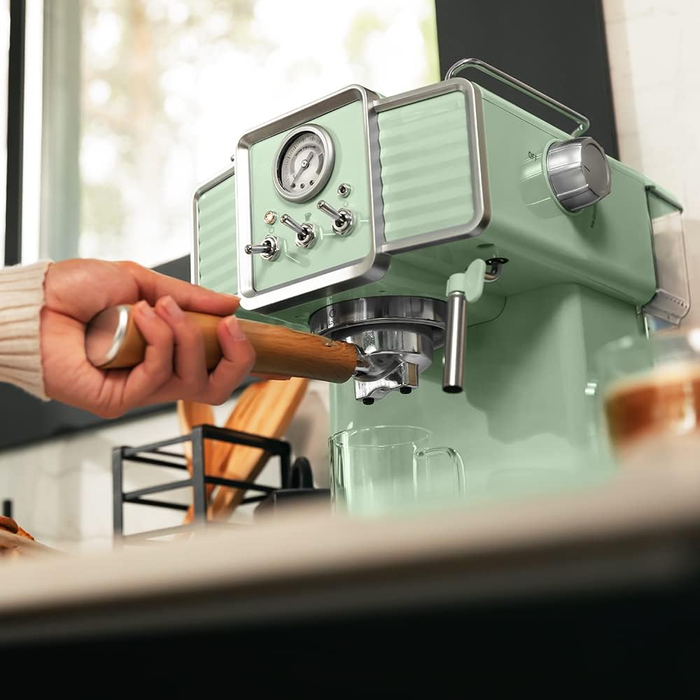 Express-Kaffeemaschine, Grün