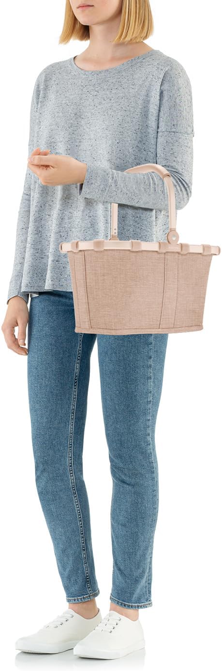 Carrybag XS - Einkaufskorb mit Innentasche, Twist Coffee